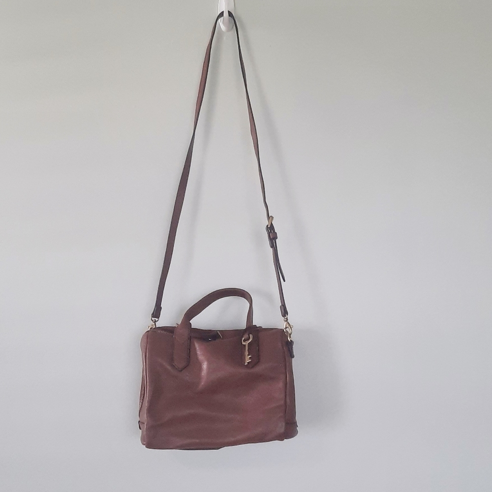 Fossil Fiona Leather Satchel - Picture 3 of 14